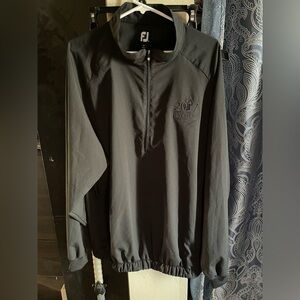 FootJoy Sweater Mens Size XL 1/4 Zip Pullover Long Sleeve Mock Neck Jacket